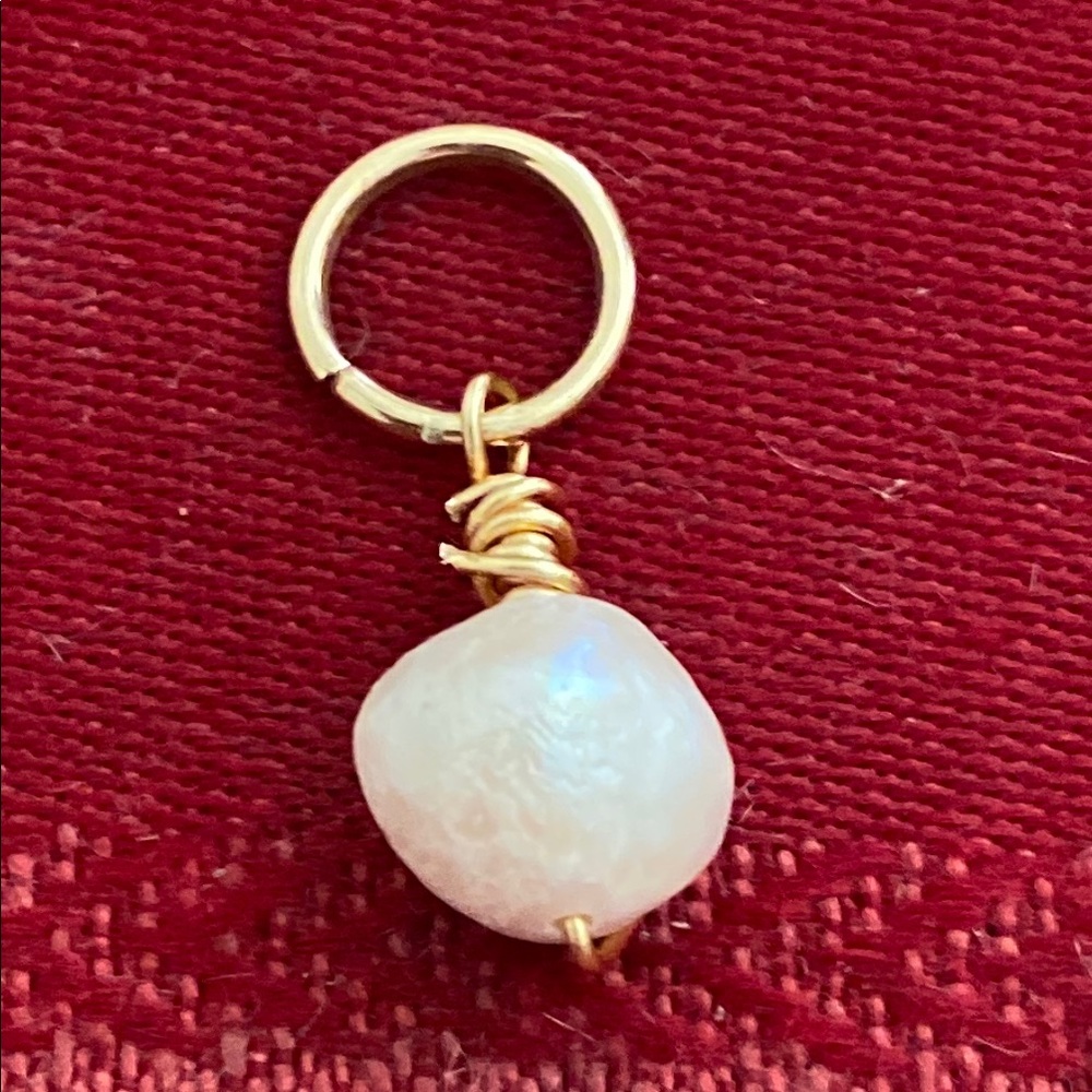 5/$10❤️❤️❤️NEW Genuine Pearl Charm Pendant